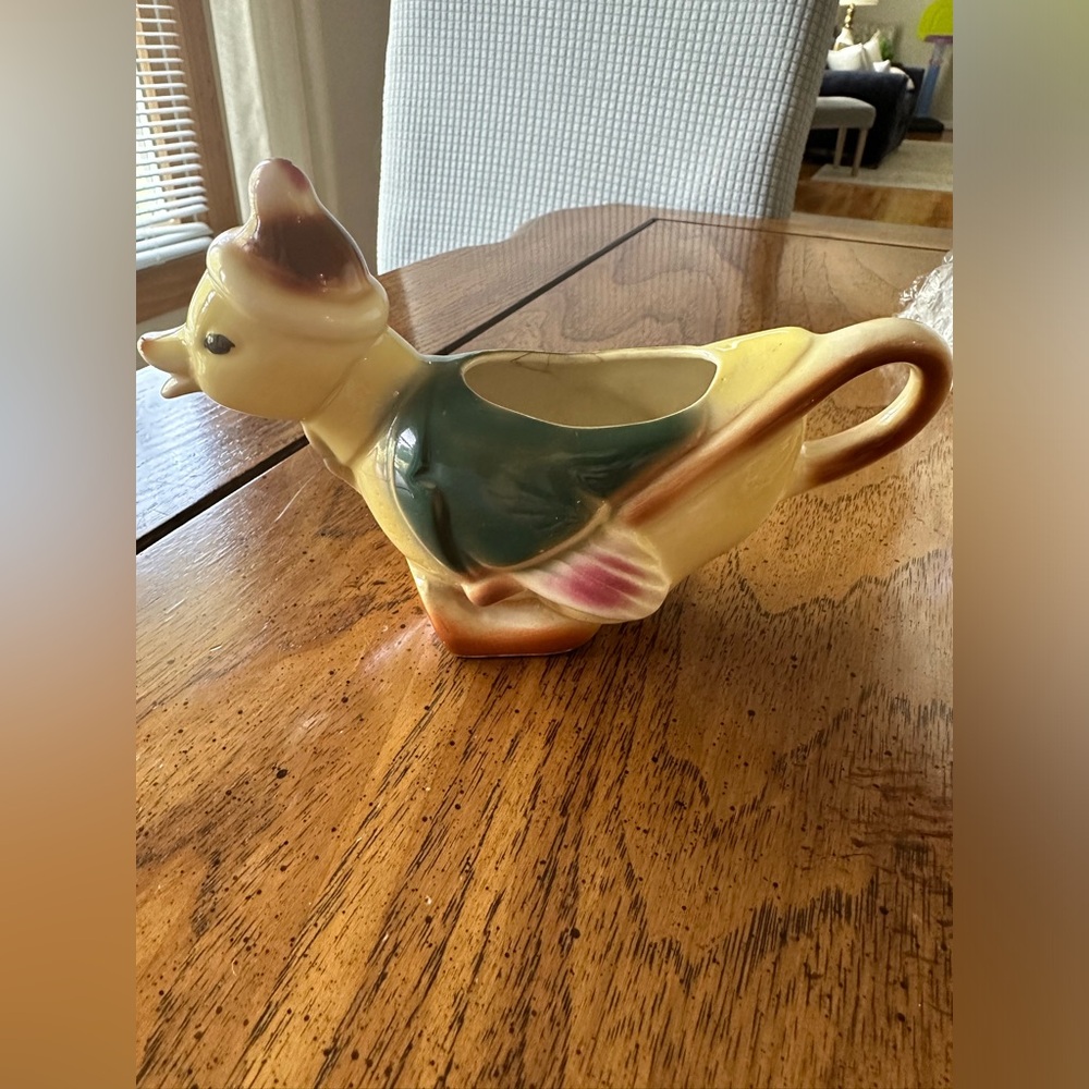 Vintage 1950’s Royal Copley duck creamer MCM